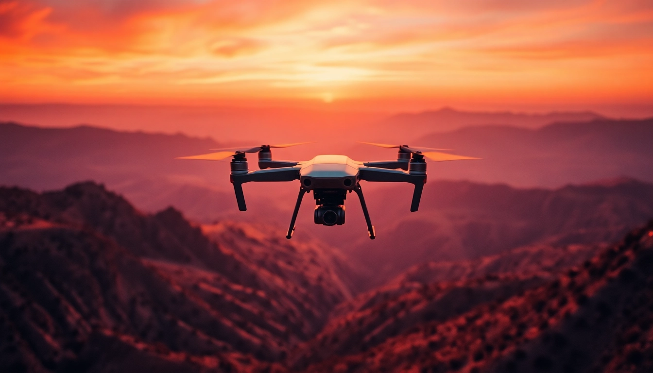 Showcase drone photography prices through a captivating aerial landscape shot highlighting vibrant colors.