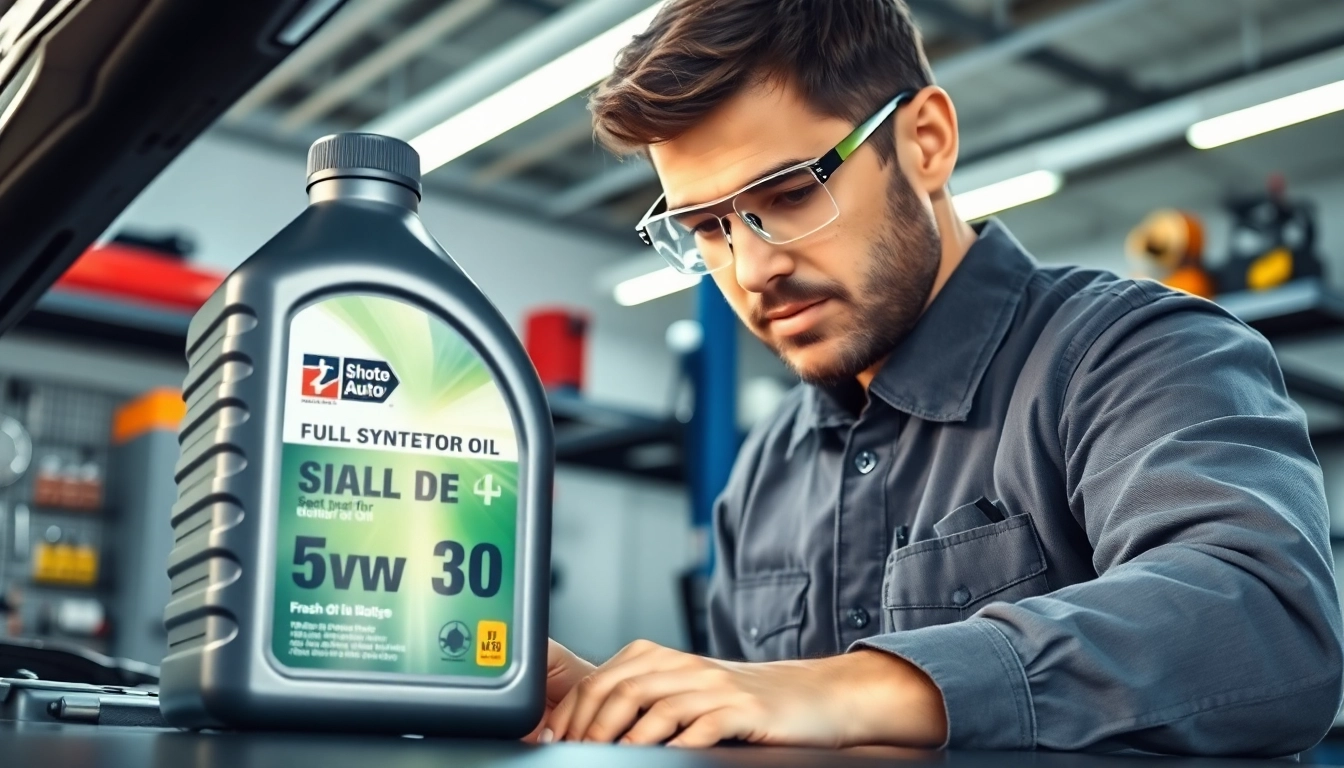 Replace your car's oil with full synthetic motor oil 5w 30 for optimal performance.