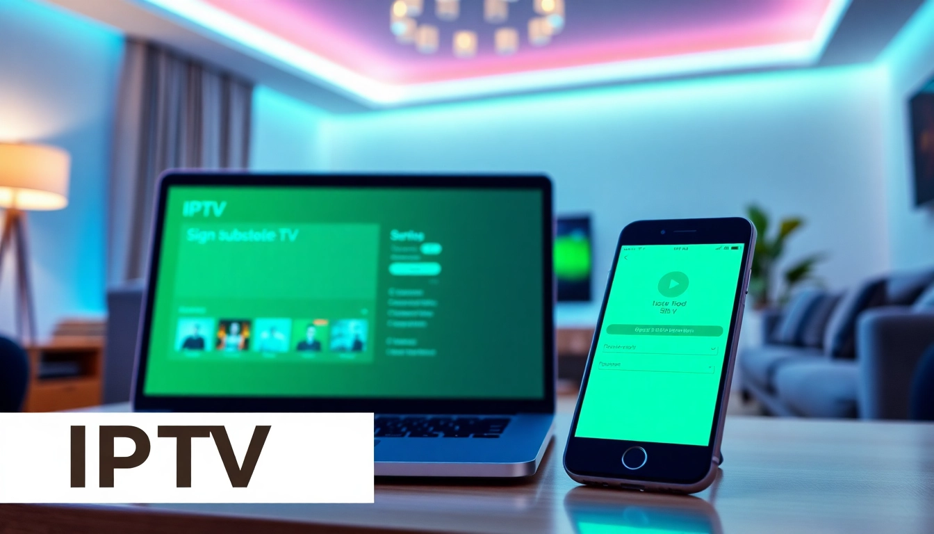 Enjoy seamless IPTV subscription setup on devices with user-friendly interface.