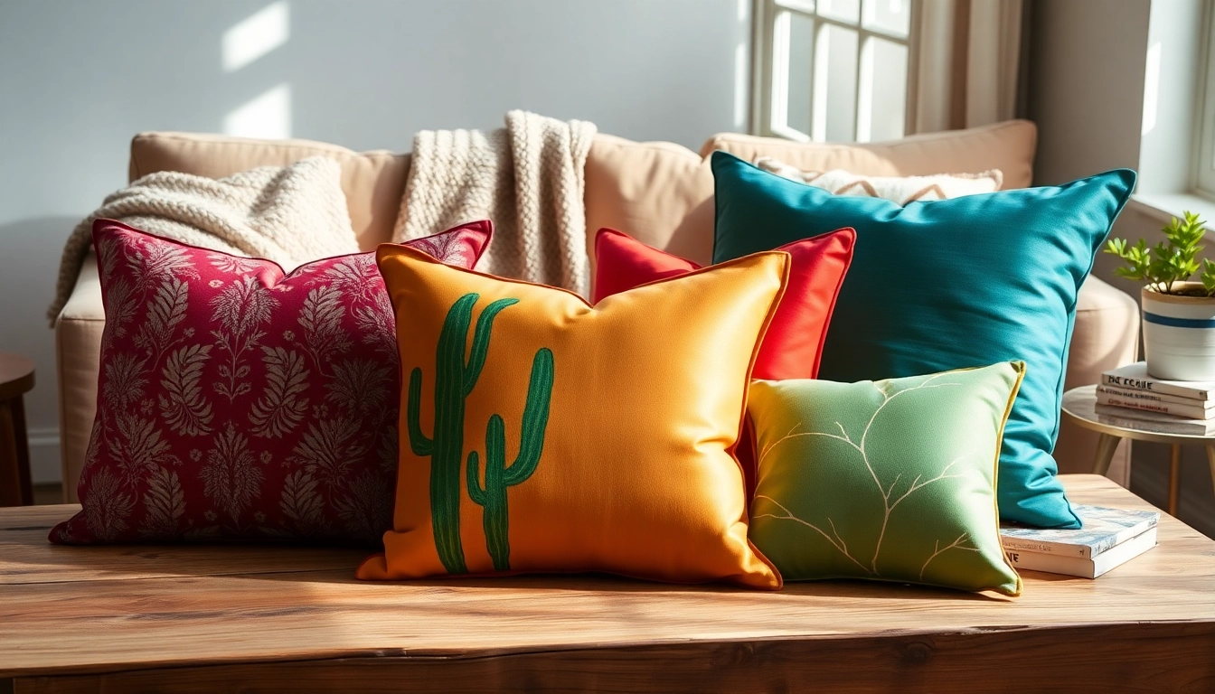 Shop unique cactus silk pillows at https://labboho.com/collections/cactus-silk-pillows with vibrant patterns and textures.