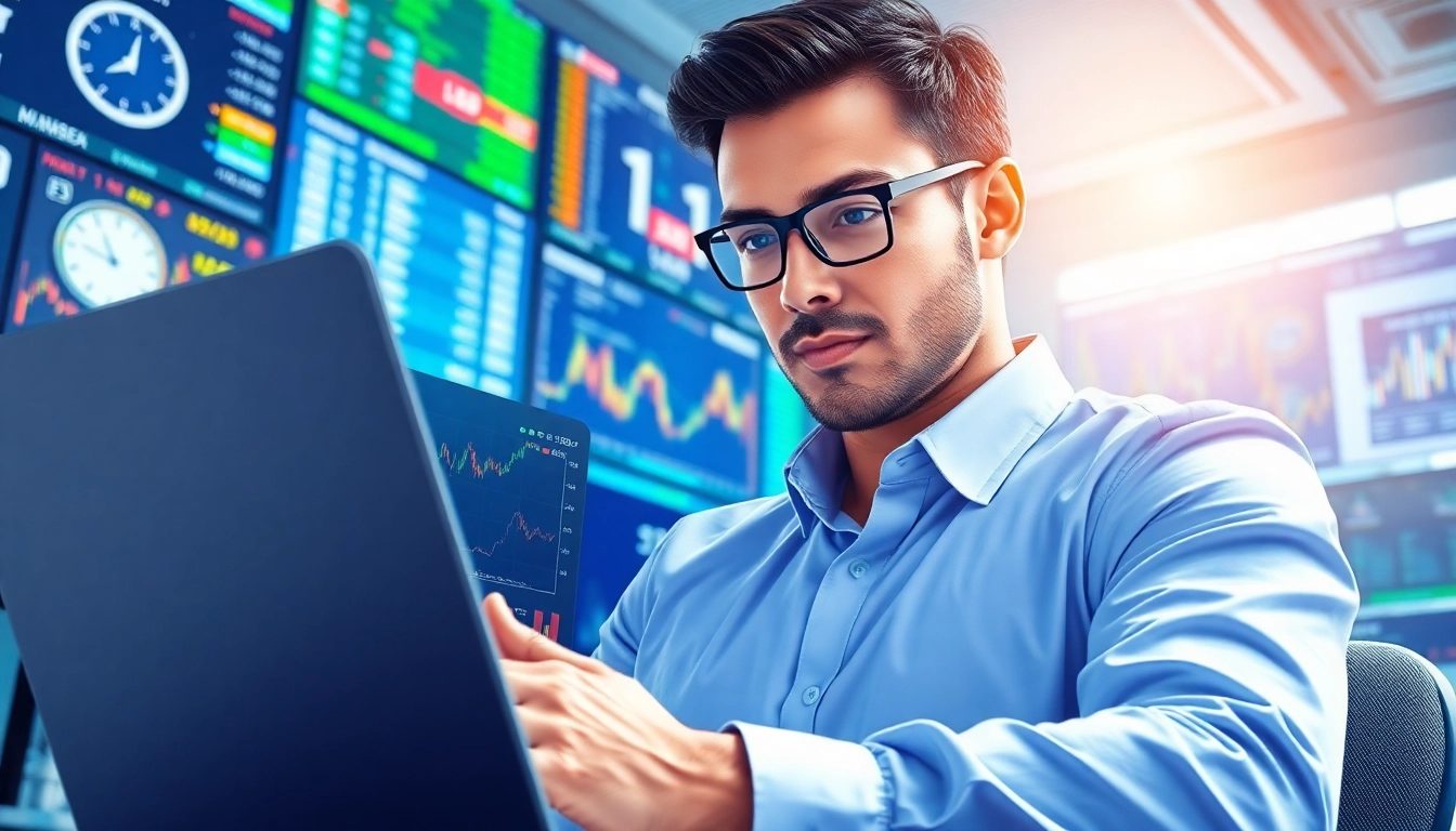 Kyberswap digital trading interface illustrating advanced crypto metrics and a confident trader.