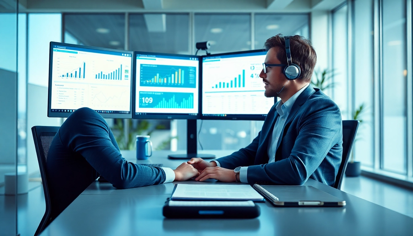 Analyze markets with AI prompts for competitor analysis in a modern office environment.