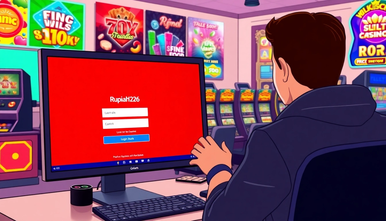 Masuk ke situs bandar slot Rupiah126 dengan antarmuka yang menarik dan pemain yang aktif