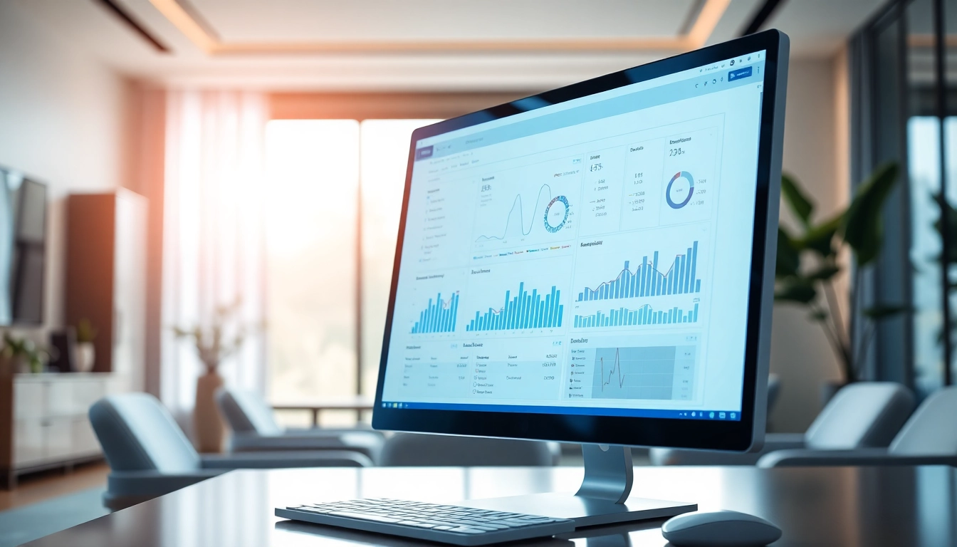 Analyze text with an ai detector tool in a professional office environment.