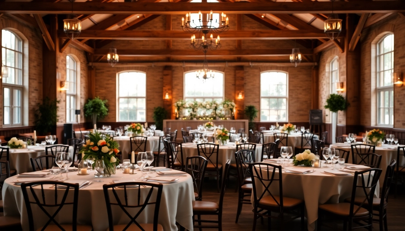 Host memorable events at le lieu, showcasing an elegant space decorated with fresh flowers.