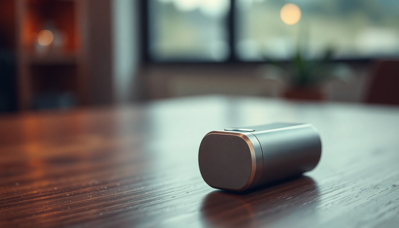 The elektronik sigara emits vapor, showcasing its sleek design and modern appeal.