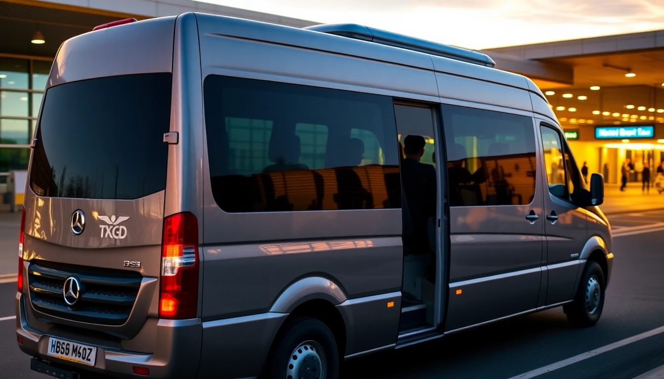 Sowerby Bridge airport transfers vehicle ready for passengers at the airport, showcasing professionalism and comfort.